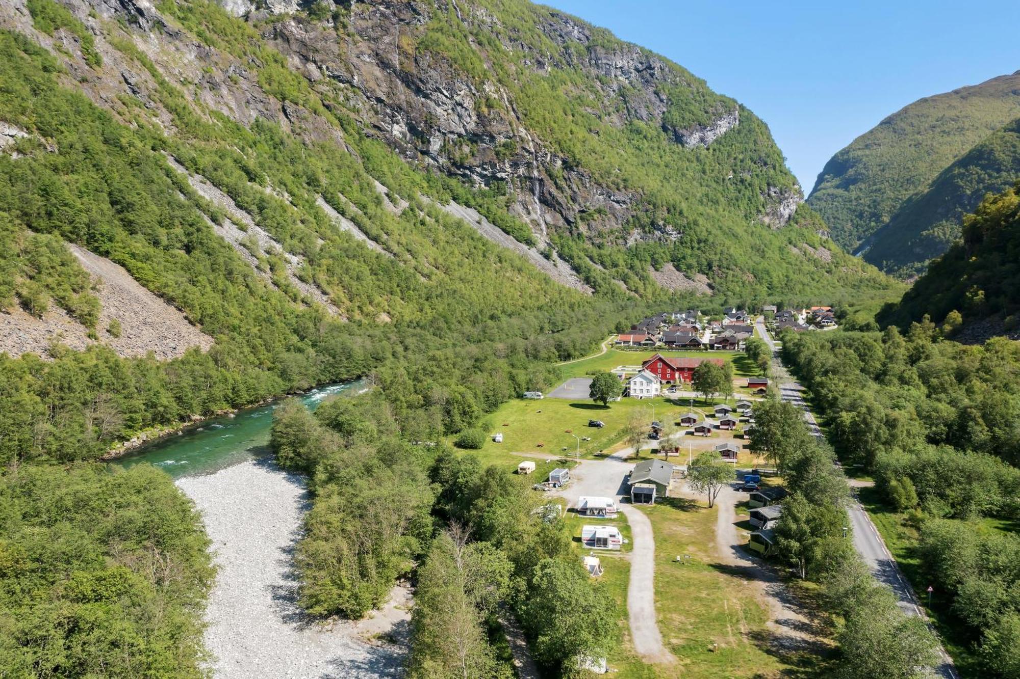 Utladalen Camping Årdal Exterior foto
