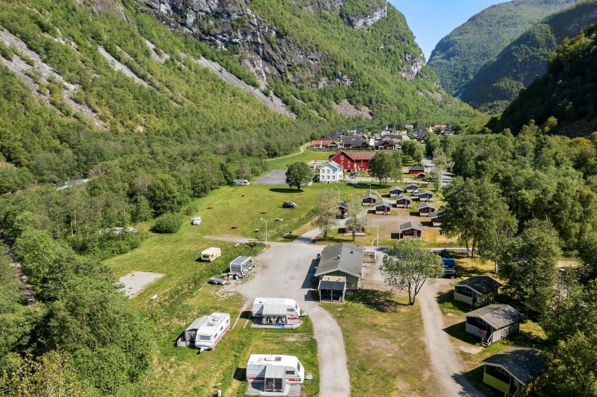 Utladalen Camping Årdal Exterior foto